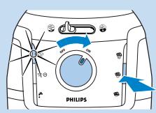 PHILIPS GC9040 - När den automatiska avkalkningen ar sluförd släcks lampan für automatiskt avkalkning. - 5