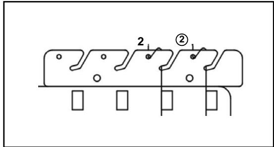 AEG-ELECTROLUX 90S - Achtung: Vor dem Einfädeln den Hauptschalter auf Aus (OFF) stellen. - 2