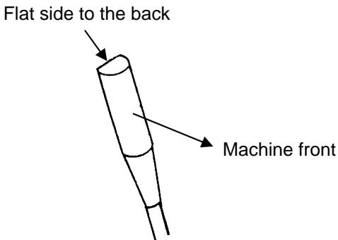 AEG-ELECTROLUX 90S - CHANGING THE NEEDLE - 2