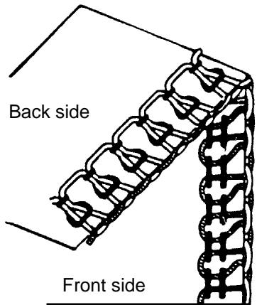 AEG-ELECTROLUX 90S - [ADJUSTING THE NEEDLE THREAD TENSIONS] - 2