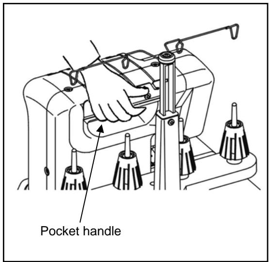 AEG-ELECTROLUX 90S - BUILT-IN POCKET HANDLE - 1