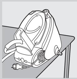 PHILIPS GC 9540 - Descalcificar o gerador de vapor com o botão EASY DE-CALC - 1