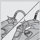 PHILIPS AZUR GC4860/02 - Selecting the temperature and steam setting - 4