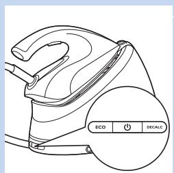 PHILIPS GC 8630 - Modus for automatisk avslång (kun bestemte modeller) - 1