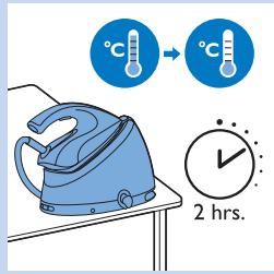 PHILIPS GC 8630 - Descalcificacao da base do ferro - 6