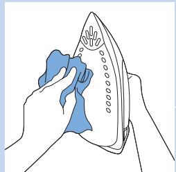 PHILIPS GC 8630 - Dscaling the soleplate of the iron - 1