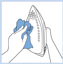 PHILIPS GC 8630 - Rimozione del calcare alla piastra del ferro - 1