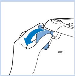 PHILIPS GC 8640 - Llenado del deposito de agua - 1