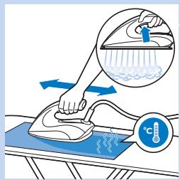 PHILIPS GC 8640 - Dscaling the soleplate of the iron - 4