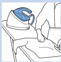 PHILIPS GC 8640 - Silitysraudan kädestä laskeminen silyksen aikana - 1