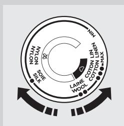 PHILIPS GC8370 - Lampötilan valinta - 2