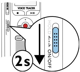 PHILIPS DVT2000/00 - Allumer et éteindre l'appareil - 1