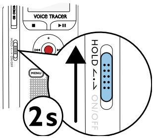 PHILIPS DVT2000/00 - Activer et désactiver le verrou des boutons - 1