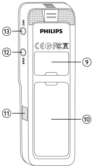 PHILIPS DVT3000 - Face avant et arrière (DVT3000 - DVT7000) - 2