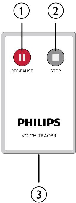 PHILIPS DVT3000 - Télécommande (DVT5500, DVT7000) - 1