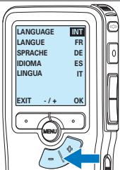 PHILIPS LFH 9375 - Einstellen der Sprache - 1