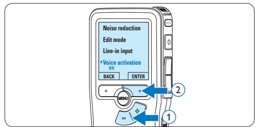 PHILIPS LFH 9375 - De spreakgestuurde opname gebruiken - 3