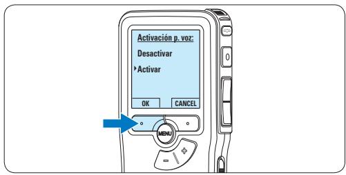 PHILIPS LFH 9375 - Utilizar la grabación con activación por voz - 5