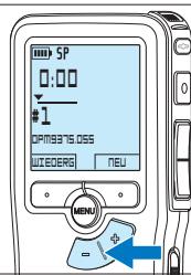 PHILIPS LFH 9375 - Eine Aufnahme bearbeiten (Einfügen/Überschreiben/Anhängen) - 6