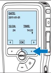 PHILIPS LFH 9375 - Impostazione data ed ora - 4