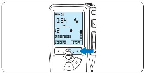 PHILIPS LFH 9375 - Eine Aufnahme bearbeiten (Einfügen/Überschreiben/Anhängen) - 8