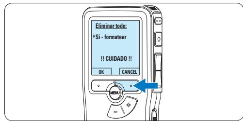 PHILIPS LFH 9375 - Formatear una tarjeta de memoria - 2