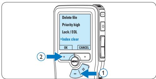 PHILIPS LFH 9375 - Delete an index mark - 3