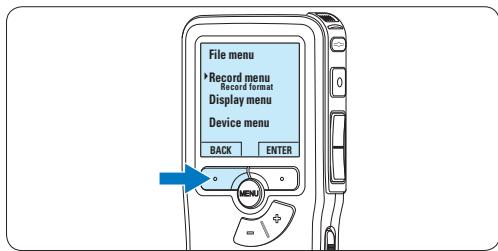 PHILIPS LFH 9375 - Menu-installingen - 4