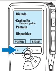PHILIPS LFH 9375 - Menu de configuraciones - 4