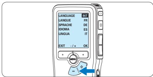 PHILIPS LFH 9375 - Programmer la langue - 1