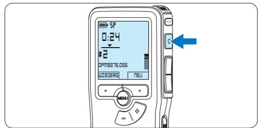 PHILIPS LFH 9375 - Eine Aufnahme bearbeiten (Einfügen/Überschreiben/Anhängen) - 7