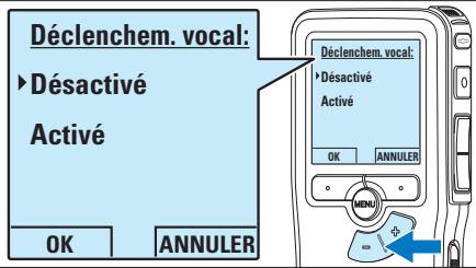 PHILIPS LFH 9375 - Utiliser le déclenchement vocal de l'enregistrement - 4