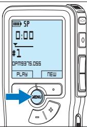 PHILIPS LFH 9375 - Menu settings - 1