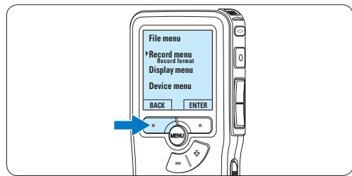 PHILIPS LFH 9375 - Menu settings - 4