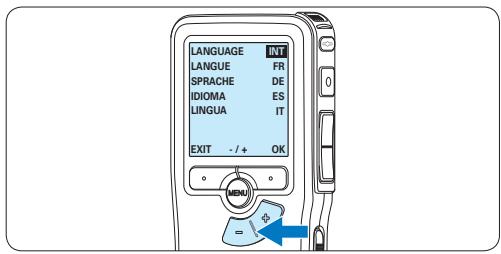 PHILIPS LFH 9375 - Set the language - 1