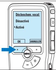PHILIPS LFH 9375 - Utiliser le déclenchement vocal de l'enregistrement - 5