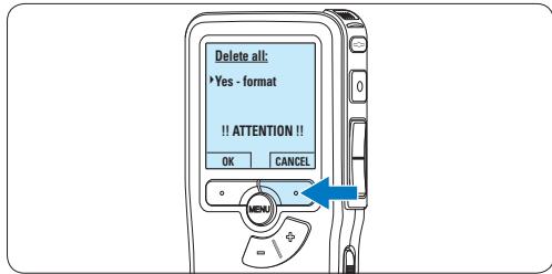 PHILIPS LFH 9375 - Format a new memory card - 2