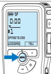 PHILIPS LFH 9375 - Eine Aufnahme bearbeiten (Einfügen/Überschreiben/Anhängen) - 1