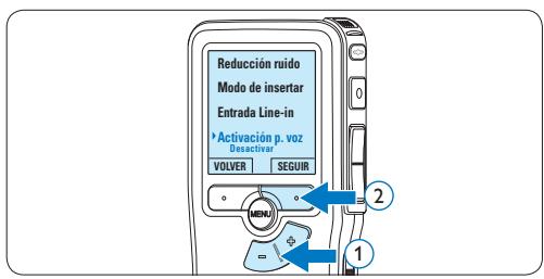 PHILIPS LFH 9375 - Utilizar la grabación con activación por voz - 3