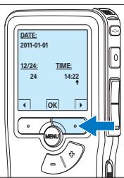 PHILIPS LFH 9375 - Set the date and time - 4
