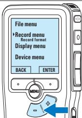 PHILIPS LFH 9375 - Menu-installingen - 2
