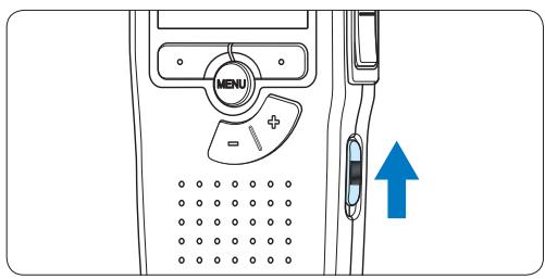 PHILIPS LFH 9375 - Activate the Pocket Memo - 1