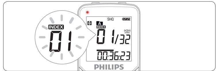 PHILIPS LFH0648 SCB1240NB - Ajout de marqueurs d'index - 1