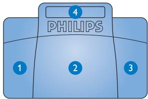 PHILIPS LFH7177 - Comando a pedale 2330 - 1