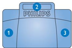 PHILIPS LFH7177 - Foot control 2210 / 2310 / 2320 - 1