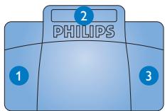 PHILIPS LFH7177 - Voetpedaal 2210 / 2310 / 2320 - 1