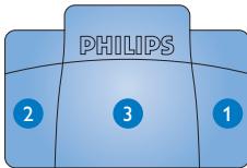 PHILIPS LFH7177 - Voetpedaal 2210 / 2310 / 2320 - 2