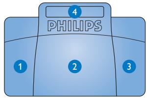 PHILIPS LFH7177 - Pedale de commande 2330 - 1