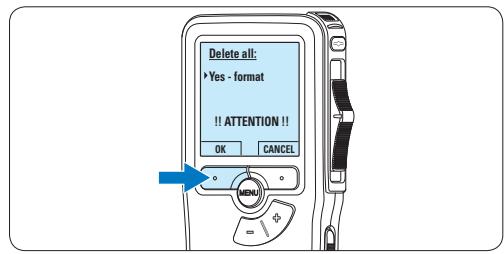 PHILIPS LFH9120,  LFH9120,  LFH9375,  LFH9380,  LFH9398,  LFH9399,  LFH-9172 - Formattazione di una nuova scheda di memoria - 1