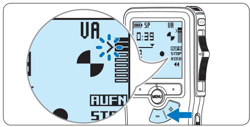 PHILIPS LFH9120,  LFH9120,  LFH9375,  LFH9380,  LFH9398,  LFH9399,  LFH-9172 - Sprachaktivierte Aufnahme - 7
